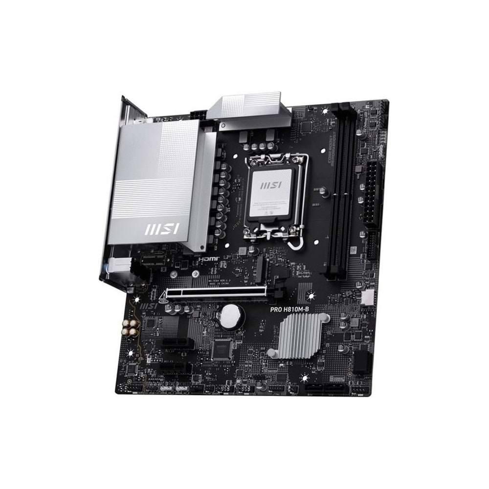 MSI Pro H810M-B DDR5 1851P Hdmi Dp