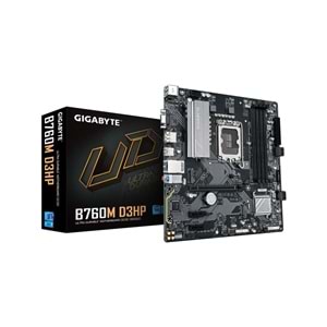 Gigabyte B760M D3HP D5 1700P Vga Hdmi Dp Usb3.2
