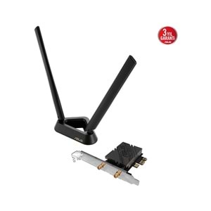 Asus PCE-BE92BT WiFi 7 + Bluetooth 6GHz PCI Express Adaptör