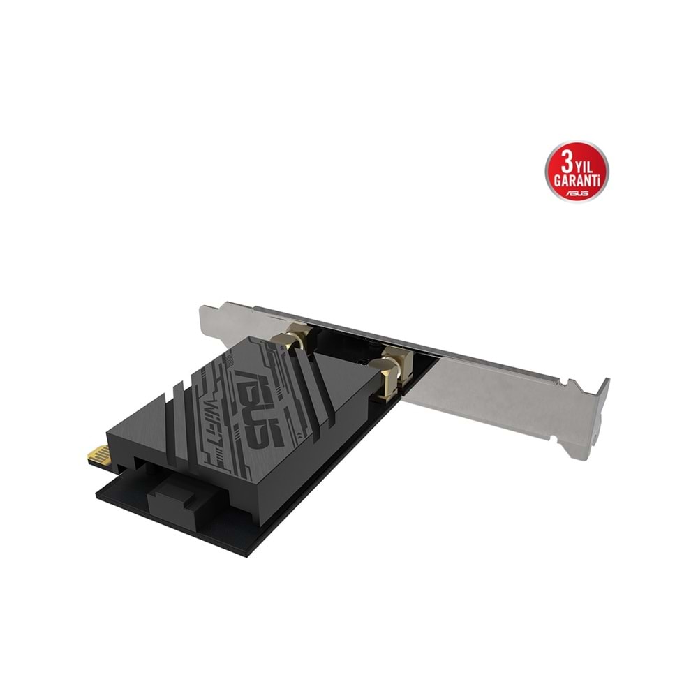 Asus PCE-BE92BT WiFi 7 + Bluetooth 6GHz PCI Express Adaptör