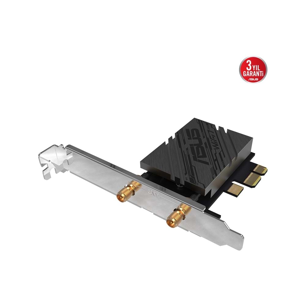 Asus PCE-BE92BT WiFi 7 + Bluetooth 6GHz PCI Express Adaptör