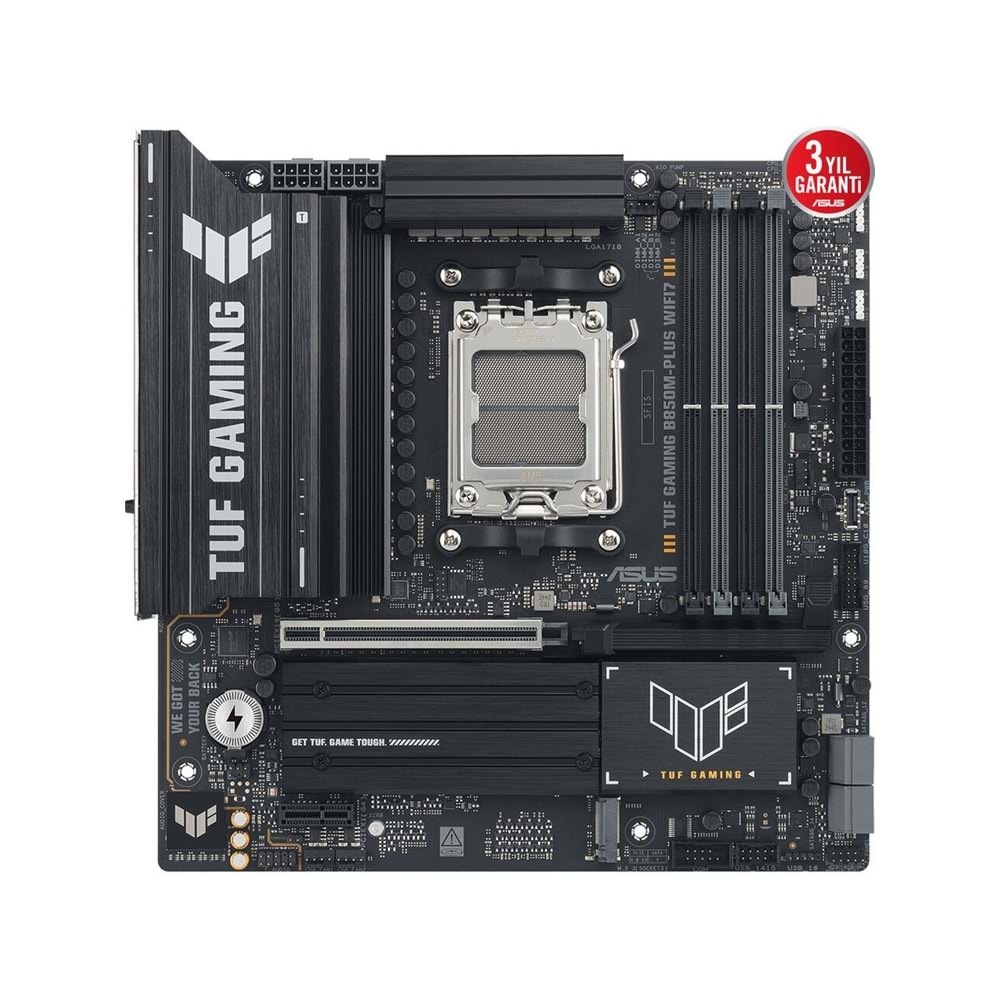 Asus TUF Gaming B850M-PLUS WIFI7 W B850 DDR5 USB3.2 M.2 DP/HDMI PCI 5.0 AM5 Anak