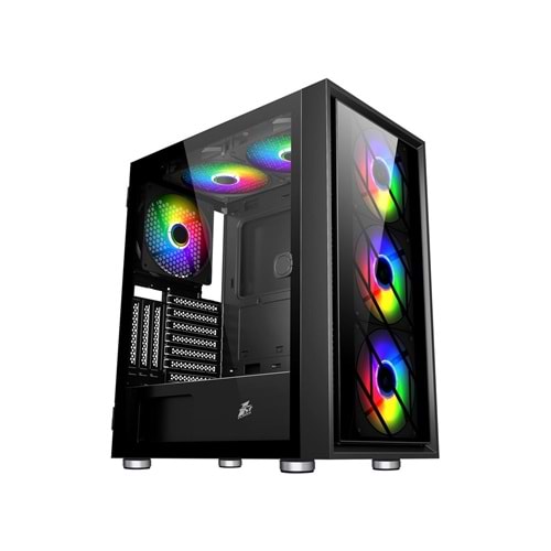 1ST Player AR7-G 750W 80+Silver ARGB USB3.0 ATX Siyah Kasa