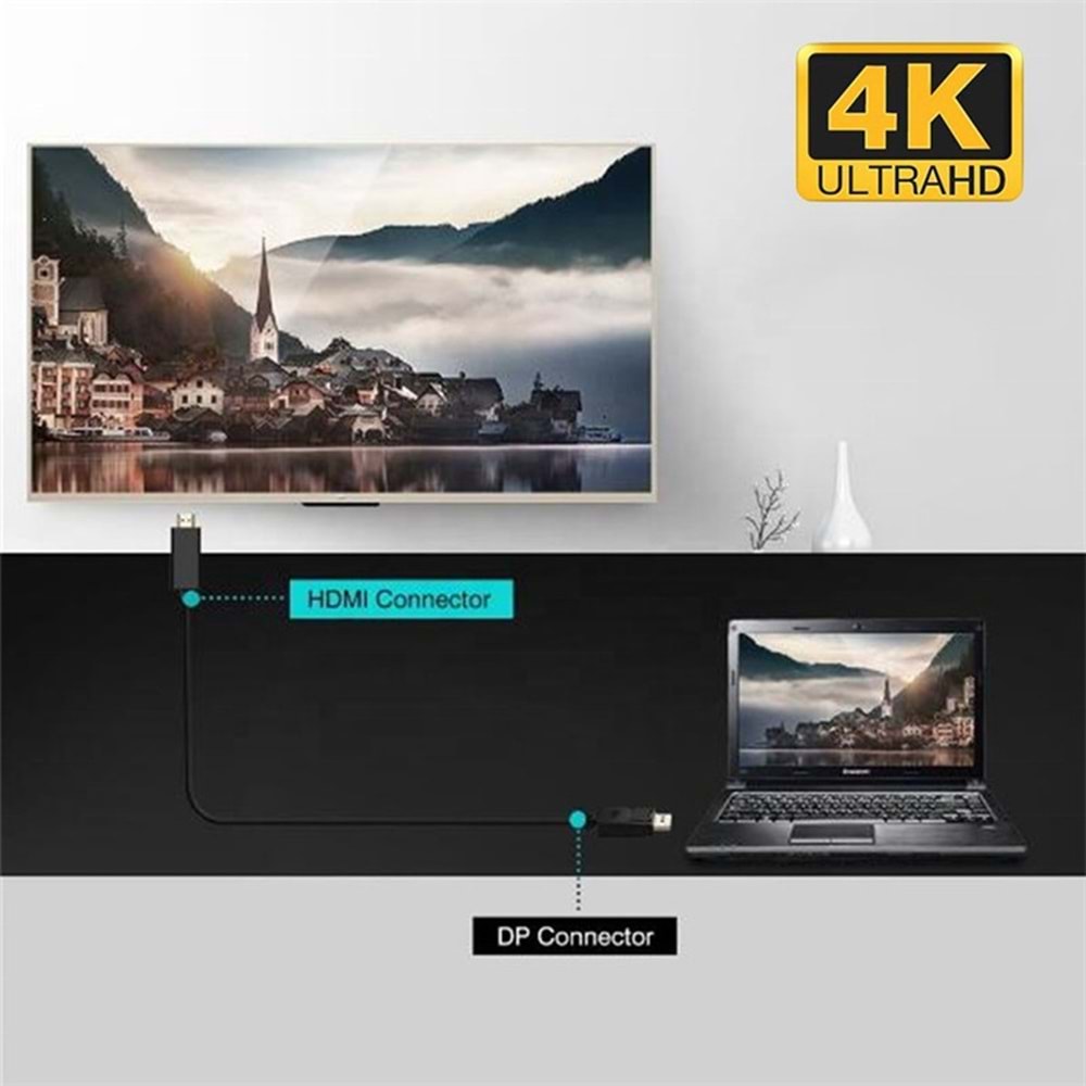 Sensei SP-DP/HD DP to HDMI Dönüştürücü