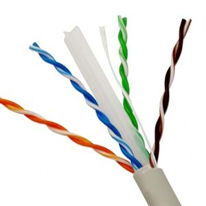 Sensei S-CAT6UTP PVC 23AWG 250MHz CAT6E 305m Kablo (Gri)