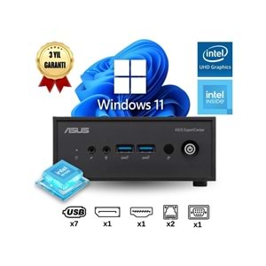Asus Mini PC PN42-SN0285AV Intel Processor N100 4GB 128SSD M.2 W11PRO