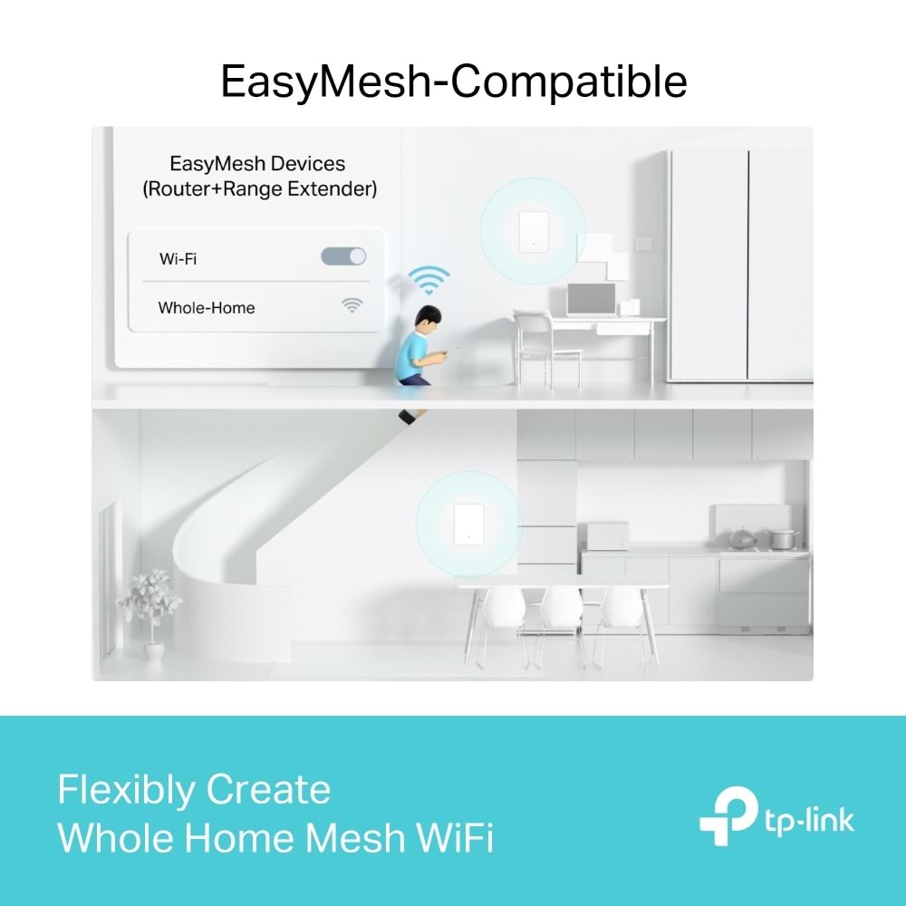 Tp-Link Archer Air E5 AX3000 Dual-Band Wi-Fi 6 Air Range Extender (Menzil Geniş)