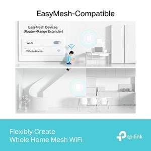 Tp-Link Archer Air E5 AX3000 Dual-Band Wi-Fi 6 Air Range Extender (Menzil Geniş)
