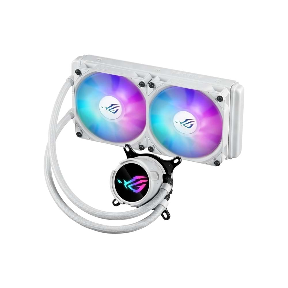 Asus ROG STRIX LC III 240 ARGB - WHITE AURA SYNC 120MM RGB Fan Sıvı CPU Soğutucu