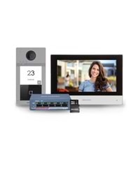 Hikvision DS-KIS604-S İnterkom Kit (DS-KV8113-WME1,DS-KH6320-WTE1,POE,SDCard)