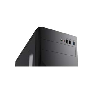 VENTO TA-K61 Mid Tower 550W 80+ Siyah ATX Kurumsal Kasa