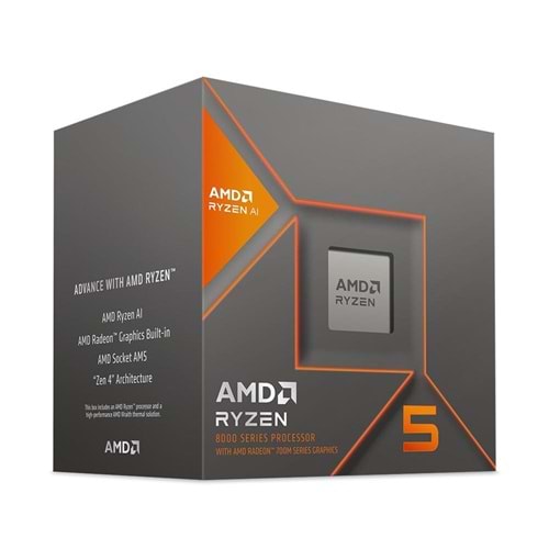 AMD RYZEN 5 8600G 6 Core 4.30-5.00GHz 22