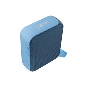 ASONIC AS-03 MAVİ 5W BT/USB/TF/TWS 1200mAh Batarya Bluetooth V5.3