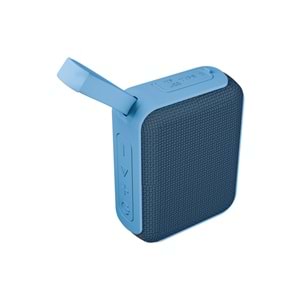 ASONIC AS-03 MAVİ 5W BT/USB/TF/TWS 1200mAh Batarya Bluetooth V5.3