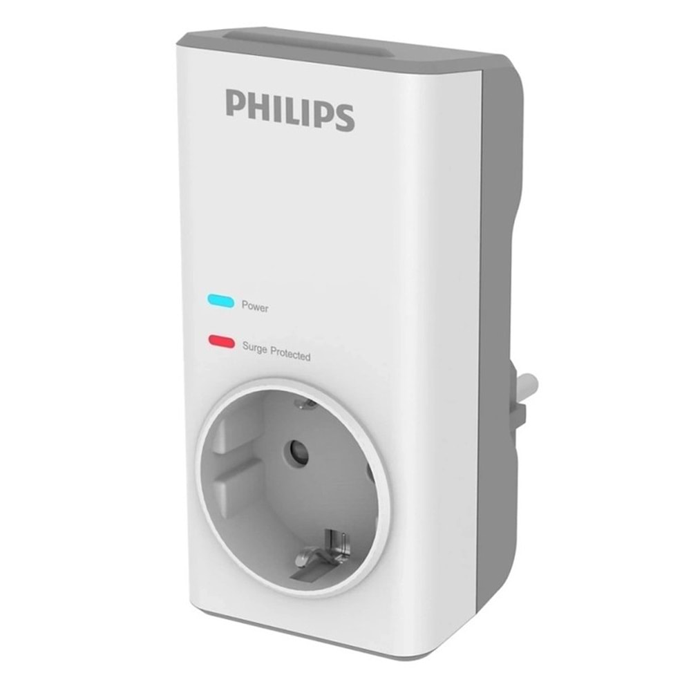 Philips CHP7010W/10 Tekli Akım Korumalı Priz 1140 Joules (Beyaz)