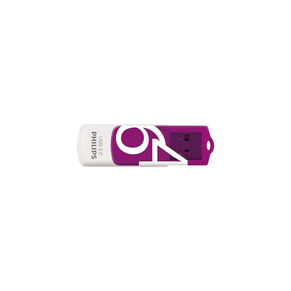 Philips FM64FD00B 64GB USB 3.0 Vivid Mor Flash Disk