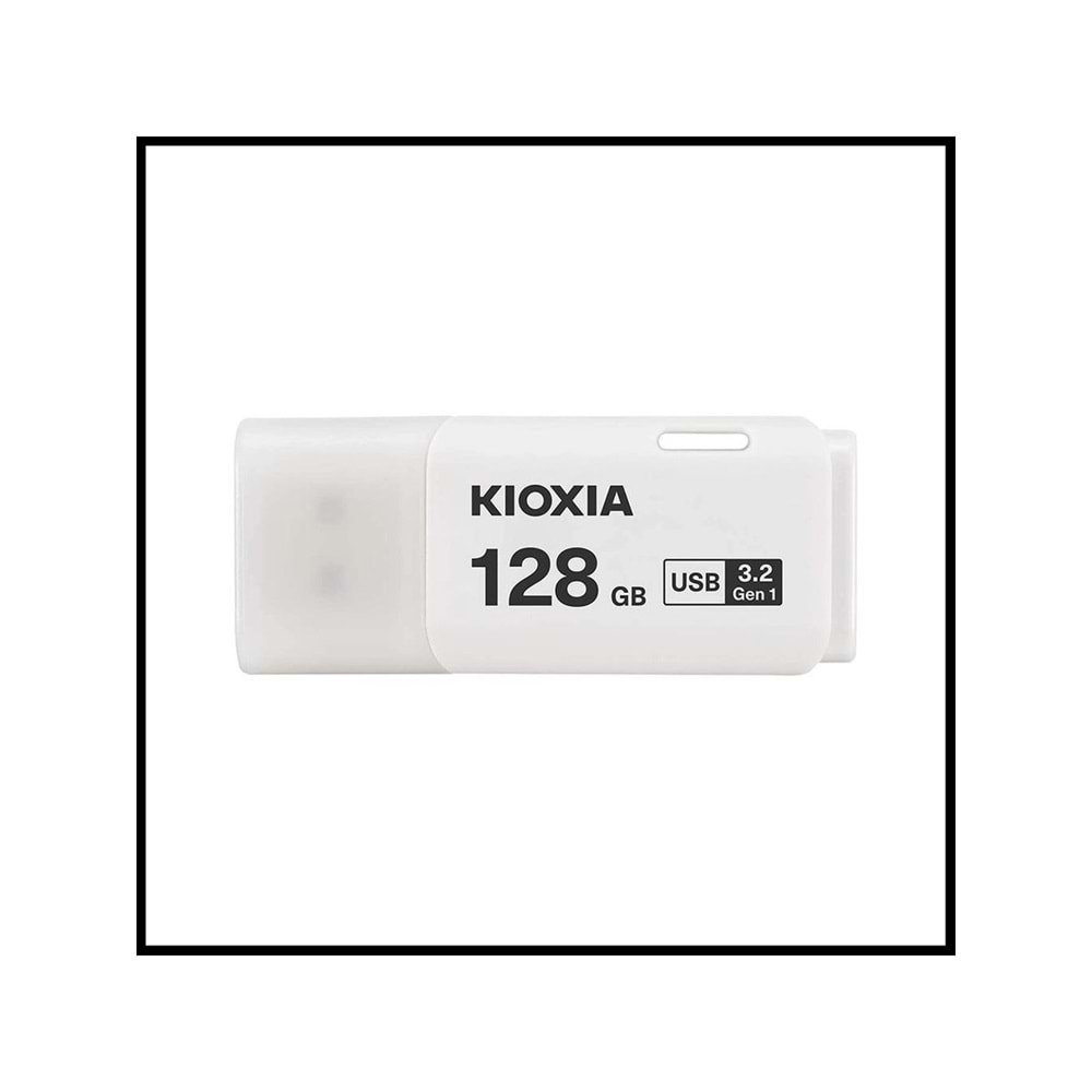 KIOXIA U301K 128GB USB 3.2 Gen1 TransMemory Flash Disk (Siyah)