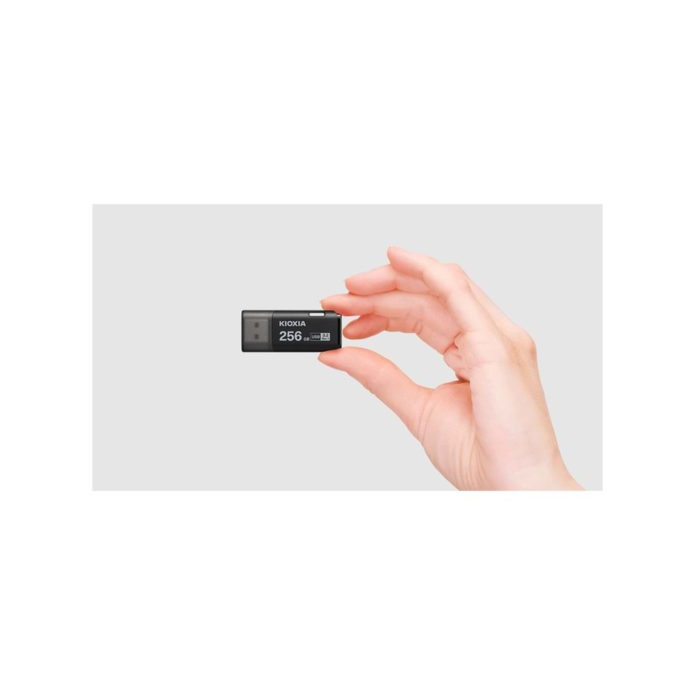 KIOXIA U301K 256GB USB 3.2 Gen1 TransMemory Flash Disk (Siyah)
