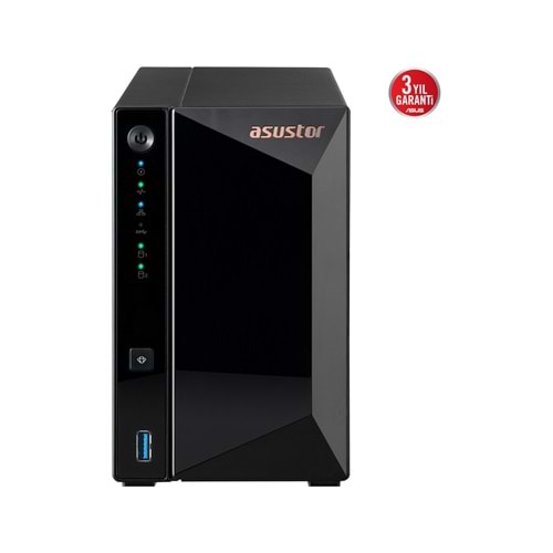 AsusTOR AS3302T V2 2Gb DDR4 Ram 2 Yuvalı (2x20TB Destek)