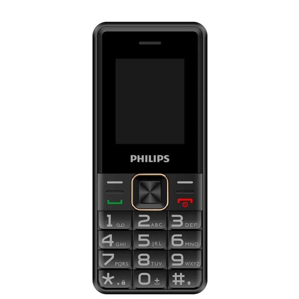 Philips Xenium E6105 128Mb Siyah 48Mb Ram 1,77