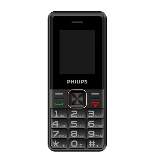 Philips Xenium E6105 128Mb Siyah 48Mb Ram 1,77
