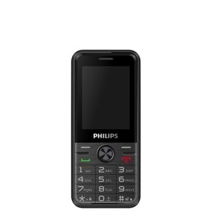 Philips Xenium E6500 128Mb Siyah 48Mb Ram 2,4