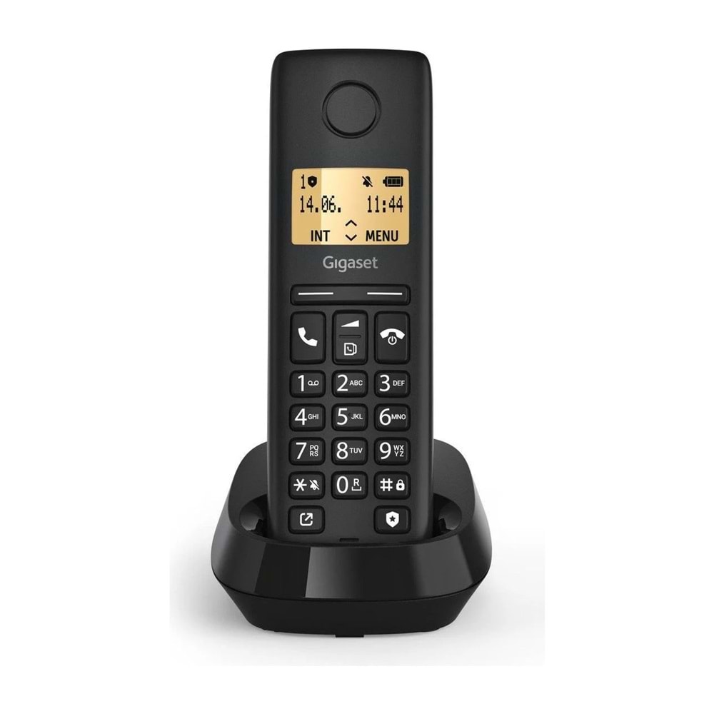 GIGASET PURE 100 Dect Telefon Siyah