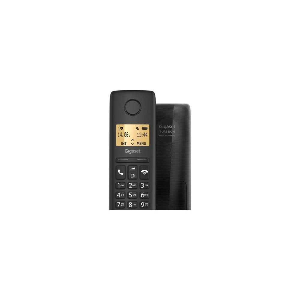 GIGASET PURE 100 Dect Telefon Siyah