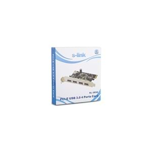 S-Link SL-3EX6 PCI Express TO USB 3.0 x4 Port Kart