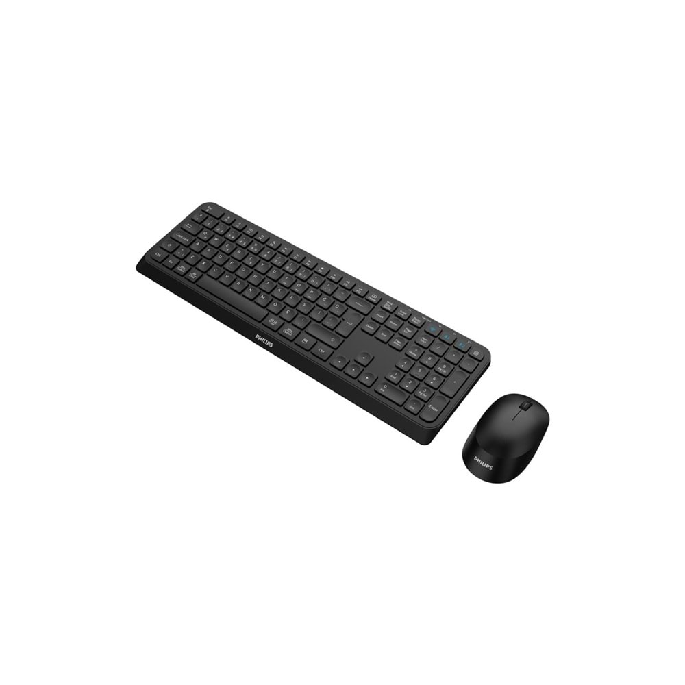 Philips SPT6407B Siyah Türkçe Q 2.4Ghz ve Bluetooth Kablosuz Multimedya Klavye Mouse Set