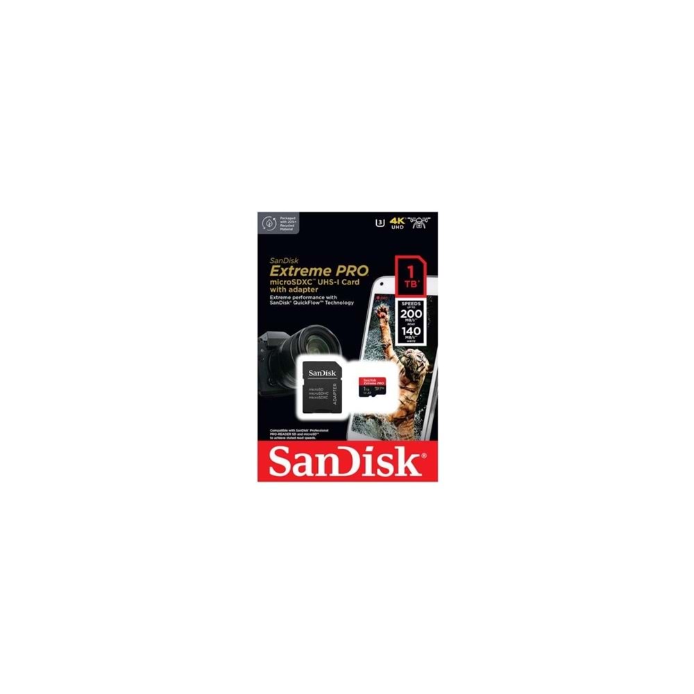 Sandisk 1 TB EXTREME PRO MICROSD CARD SDSQXCD-1T00-GN6MA