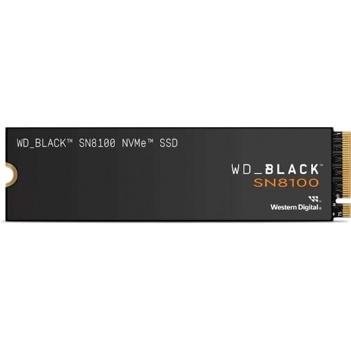 WD 4 TB BLACK SN8100 PCI-5.0 14900MB/S 1100MB/S M2 SSD WDS400T1X0M