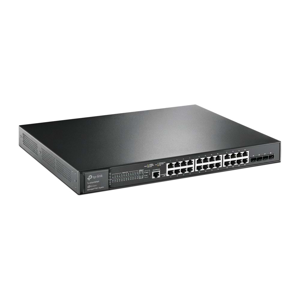 Tp-Link OMADA TL-SG3428XMPP 24 PORT GIGABIT 4X10GE SFP+ L2 YÖNETİLEBİLİR POE Switch