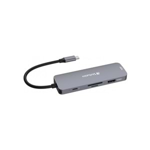 VERBATIM 32151 HUB USB-C Pro Multiport 8 Port 2 x HDMI 3xUSB-A 3.2xMicSDxUSB-C