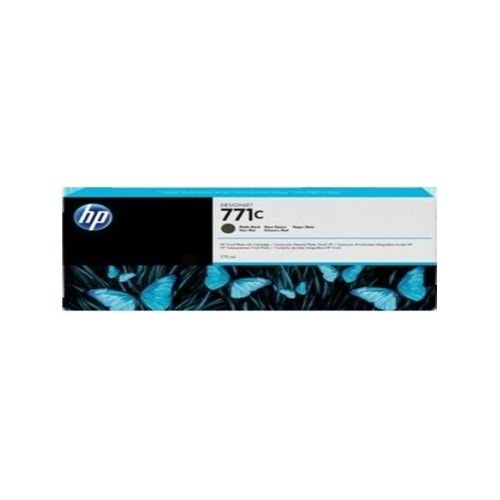 HP B6Y07A No 771 775ml Mat Siyah Kartuş