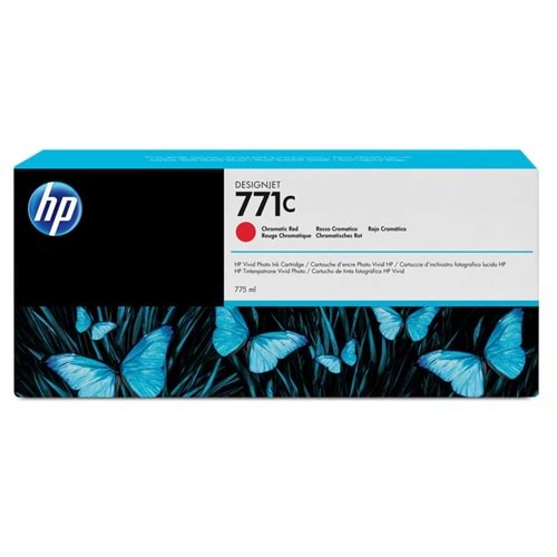 HP B6Y08A No 771 775ml Kırmızı Kartuş