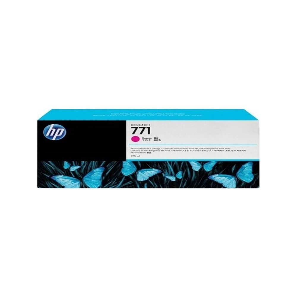 HP B6Y09A No 771 775ml Kırmızı Kartuş