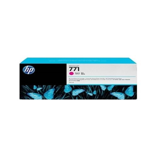 HP B6Y09A No 771 775ml Kırmızı Kartuş