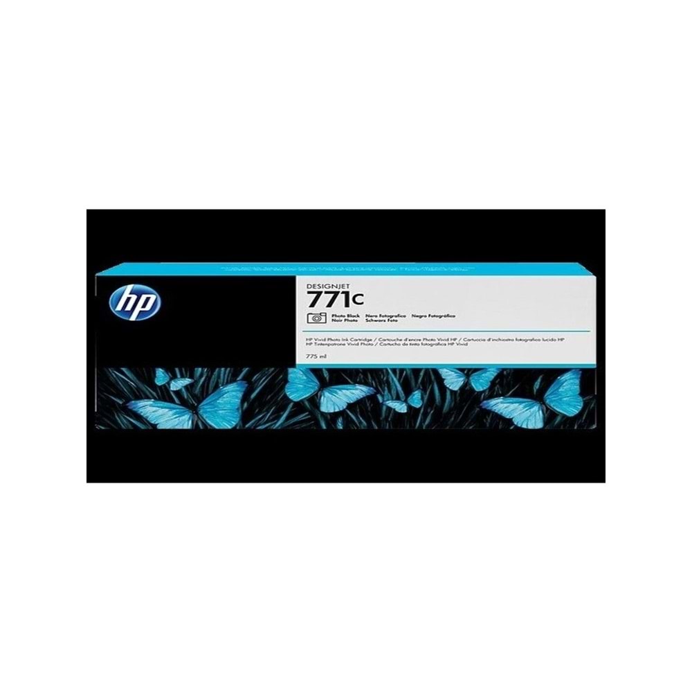 HP B6Y13A No 771 775ml Photo Siyah Kartuş