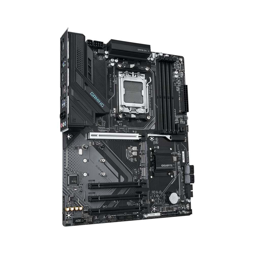 Gigabyte B850-GAM-X-WIFI6E B850-GAM-X-WIFI6E 7800 MHz OC DDR5 AM5 M.2 HDMI DisplayPort ATX Anakart
