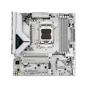 Gigabyte B850M-EAG-WF6EICE B850M-EAG-WF6EICE 8200MHz OC DDR5 AM5 M.2 HDMI DP WIFI6 MicroATX Anakart
