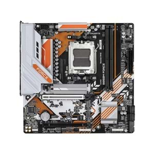 Gigabyte B850M-FORCE-WF6E B850M-FORCE-WF6E 9600MHz OC DDR5 AM5 M.2 HDMI DP Micro-ATX Anakart