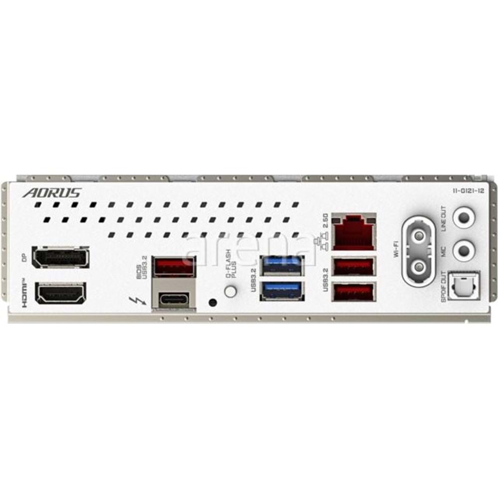 Gigabyte B860I-AOR-PRO-ICE B860I-AOR-PRO-ICE 9200MHz OC DDR5 LGA1851 M.2 HDMI DP Mini-ITX Anakart