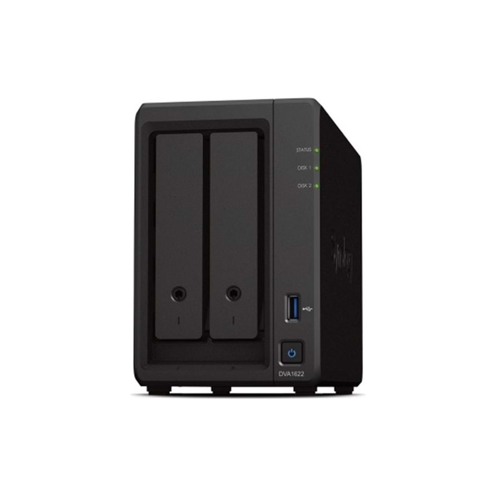 Synology DVA1622 2 Disk Destekli 16 Kanal NVR
