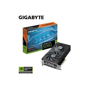 Gigabyte GVN5060EAGLEOC-8GD VGA RTX5060 EAGLE OC 8GB 128B GDDR7 DP-HDMI EKRAN KARTI