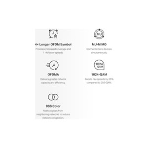 Tp-Link HALO-H60X-3P AX1500 Whole Home Mesh Wi-Fi System