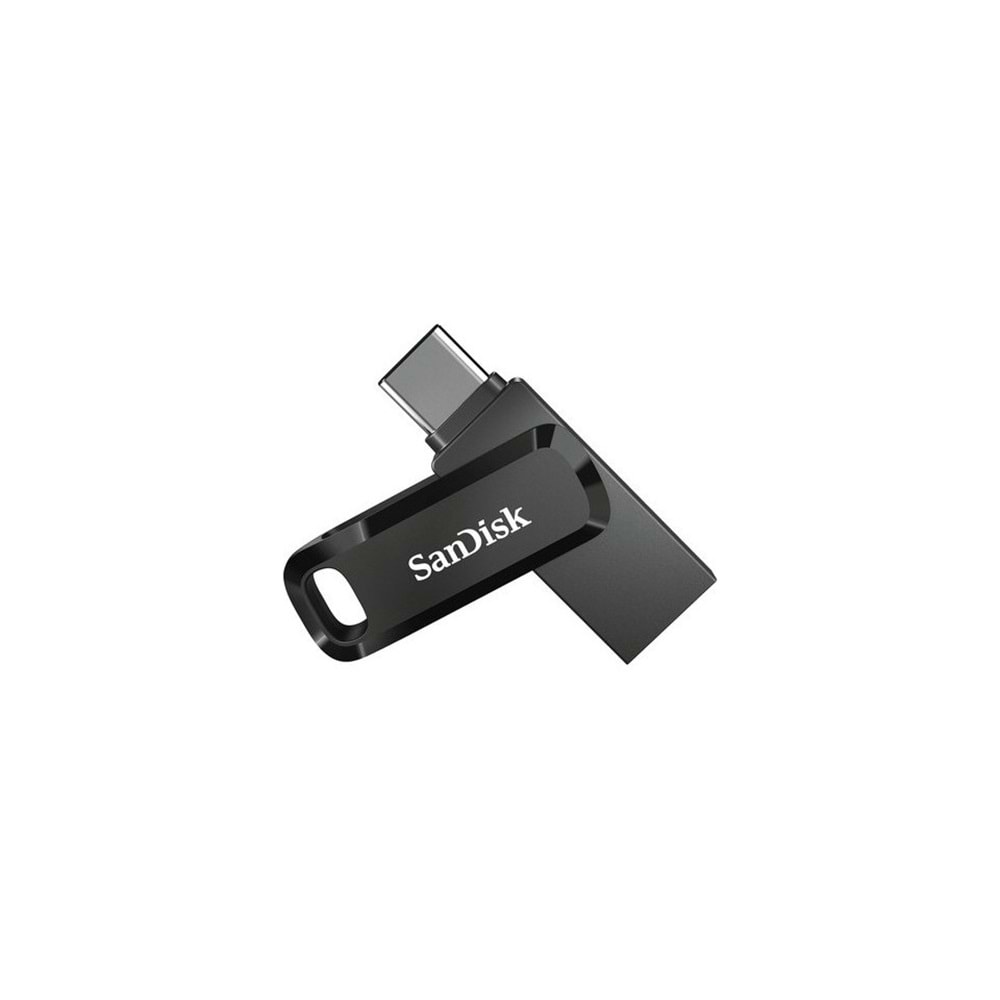 Sandisk SDDDC6-064G-G46 64GB Phone Drive Type-C to Type-A USB3.2 Gen1 Flash Bellek Siyah