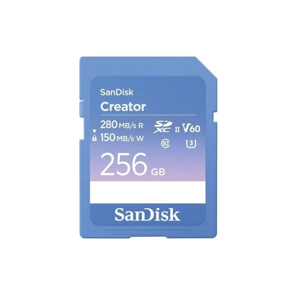 Sandisk SDSDXEP-256G-GNCIS 256GB Creator SDCX UHS-II 280MB/s SD Card