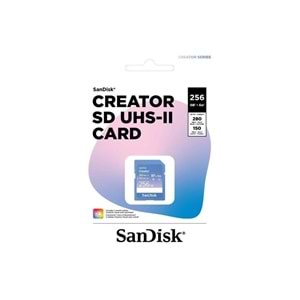 Sandisk SDSDXEP-256G-GNCIS 256GB Creator SDCX UHS-II 280MB/s SD Card