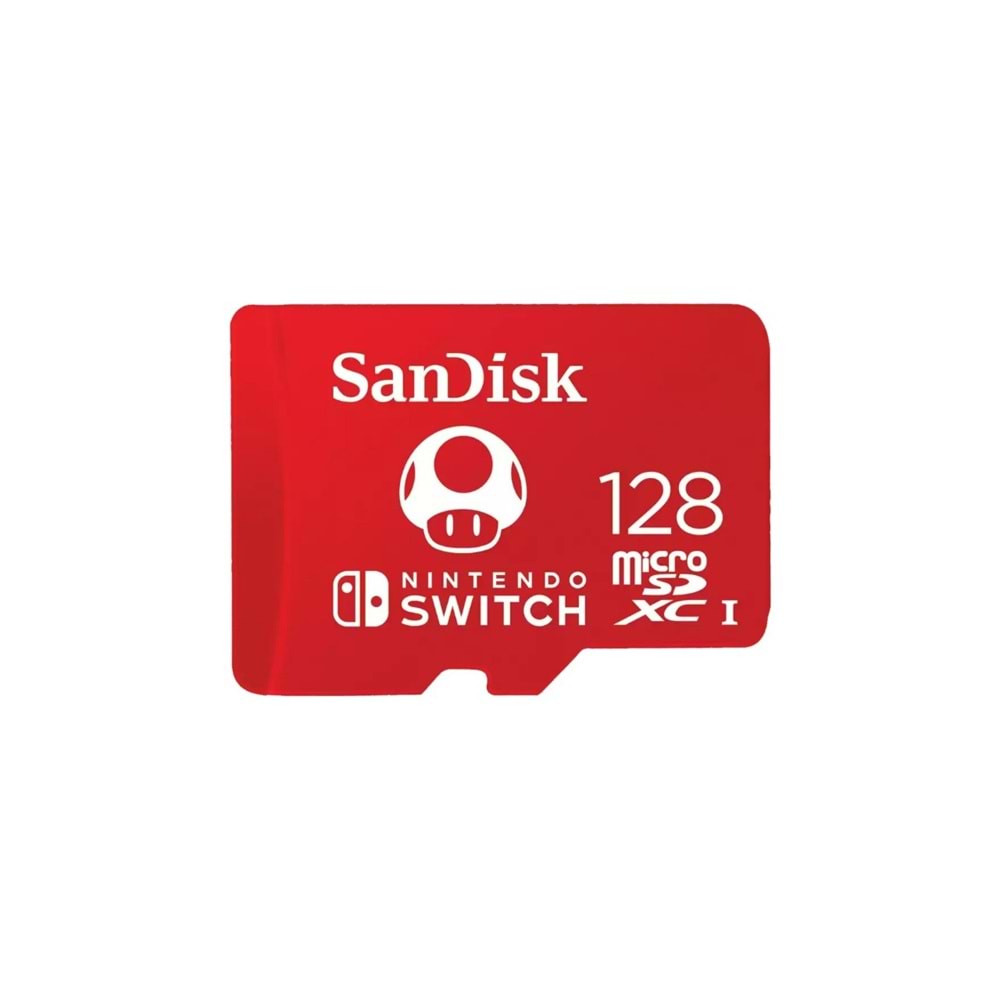 Sandisk SDSQXAO-128G-GN3ZN 128GB Nintendo Mario SDXC 100MB/s MicroSD Card